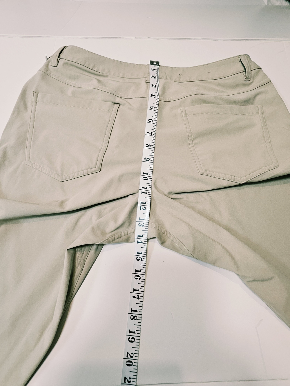 Lululemon ABC Pant 5-Pocket Bundle 33x32 Dark Grey Obsidian & Trench Beige Set 2 - Picture 10 of 17